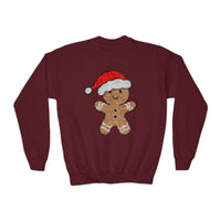 Youth Gingerbread Man Faux Glitter