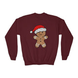 Youth Gingerbread Man Faux Glitter