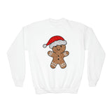 Youth Gingerbread Man Faux Glitter