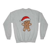 Youth Gingerbread Man Faux Glitter