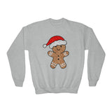 Youth Gingerbread Man Faux Glitter