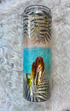 Custom Order for Caroline G! DO NOT BUY unless you are Caroline G!! Beach Sunset Tumbler 30 oz Skinny